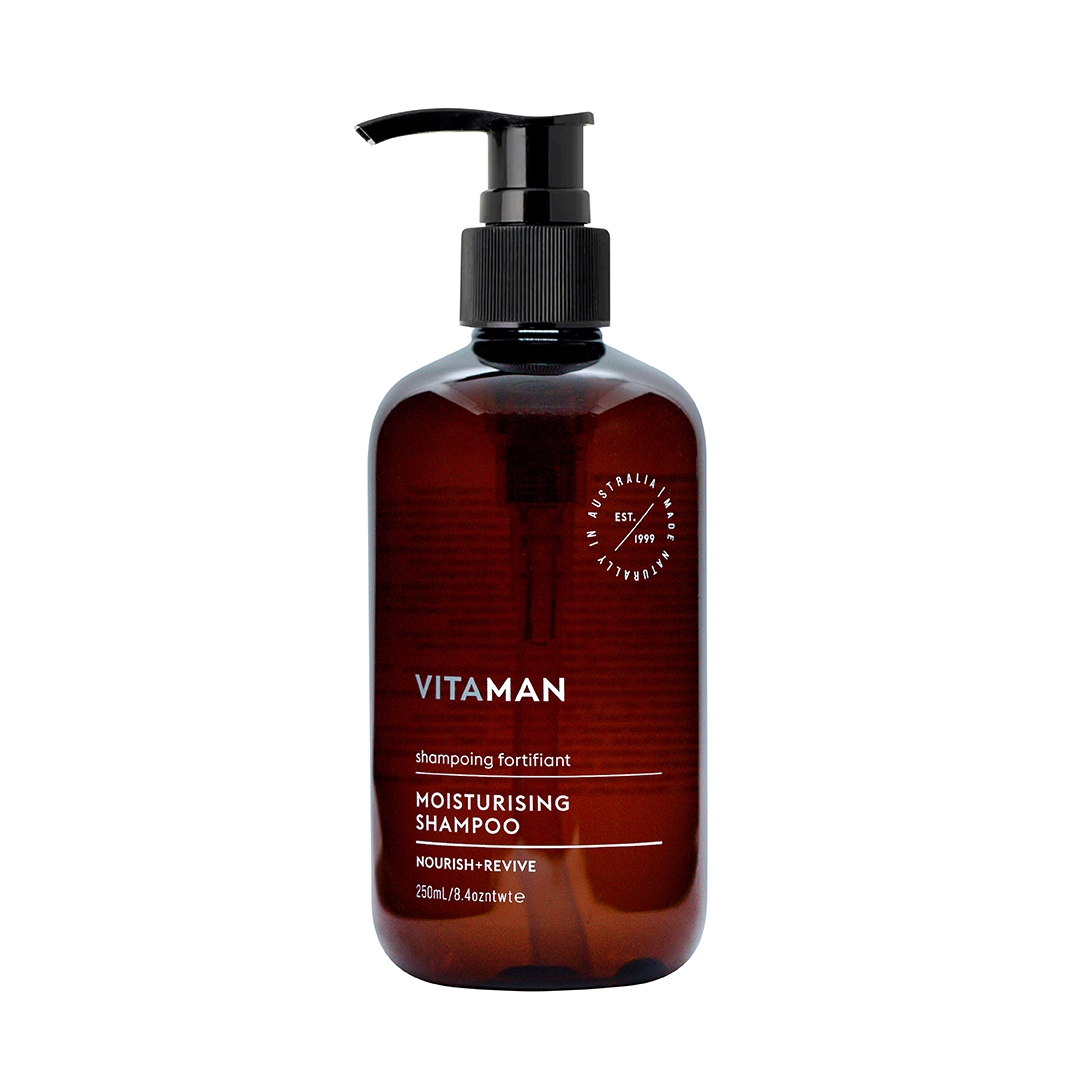 VITAMAN - Hydraterende Shampoo Voor Mannen 250ml - Afbeelding 2