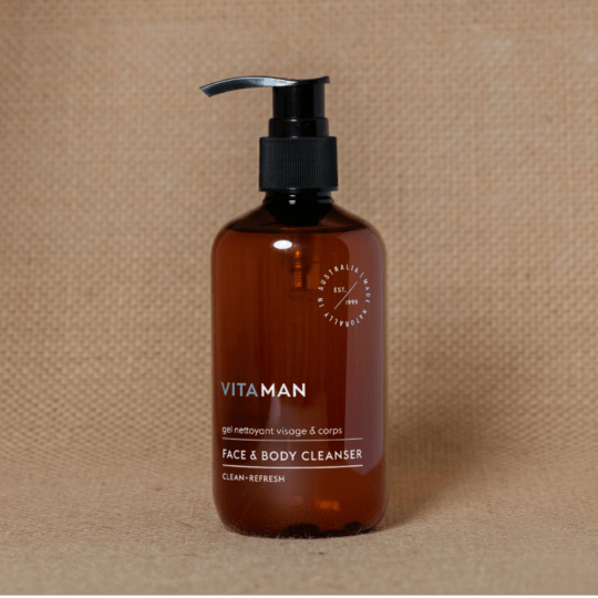 VITAMAN - Gezichts- en Lichaamsreiniger Voor Mannen 250ml