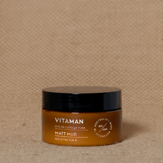 VITAMAN - Vegan Matt Mud Haar Klei Voor Mannen 100gr
