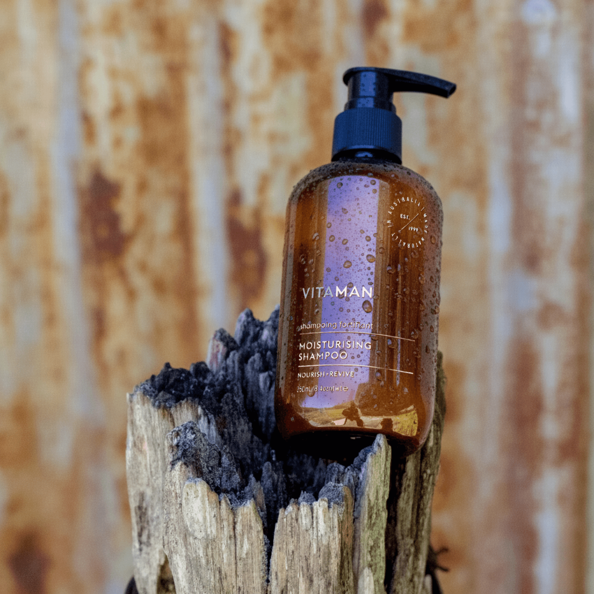 VITAMAN - Hydraterende Shampoo Voor Mannen 250ml - Afbeelding 4