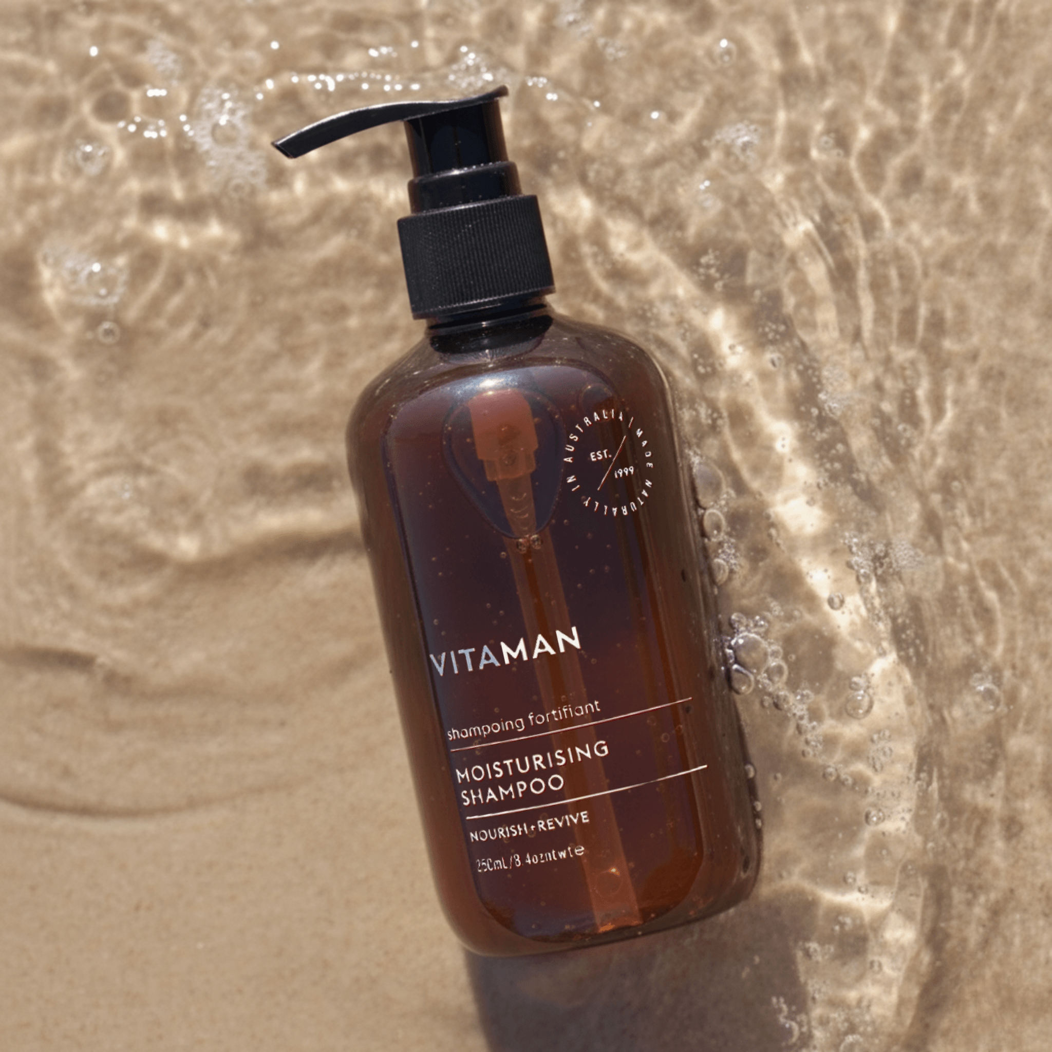 VITAMAN - Hydraterende Shampoo Voor Mannen 250ml - Afbeelding 5