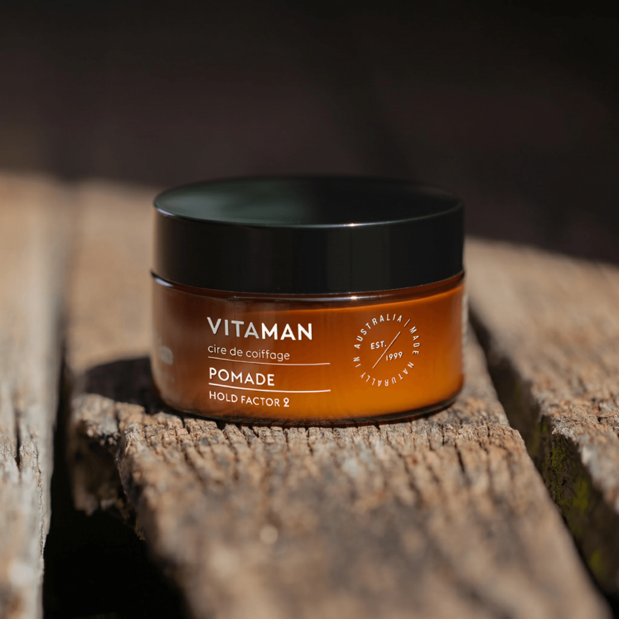 VITAMAN - Haarstyling Wax Pomade Voor Mannen 100gr - Afbeelding 3