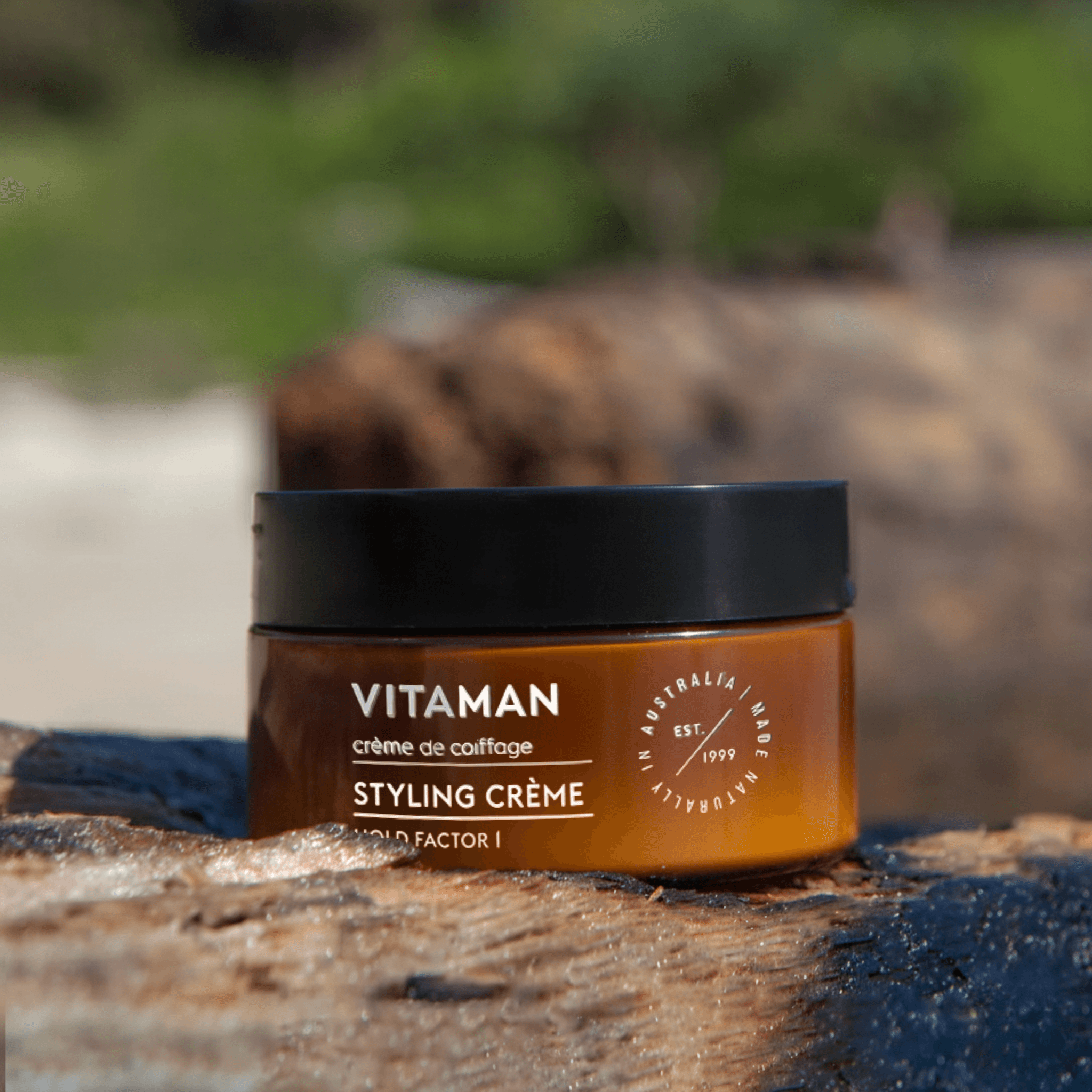 VITAMAN - Natuurlijke Haarstyling Crème Voor Mannen 100gr - Afbeelding 3