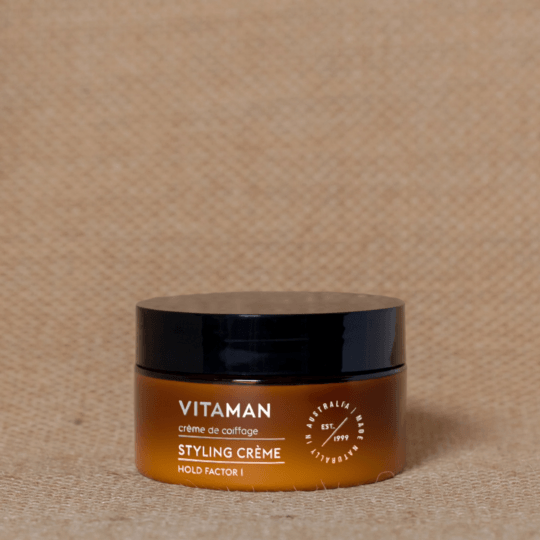 VITAMAN - Natuurlijke Haarstyling Crème Voor Mannen 100gr