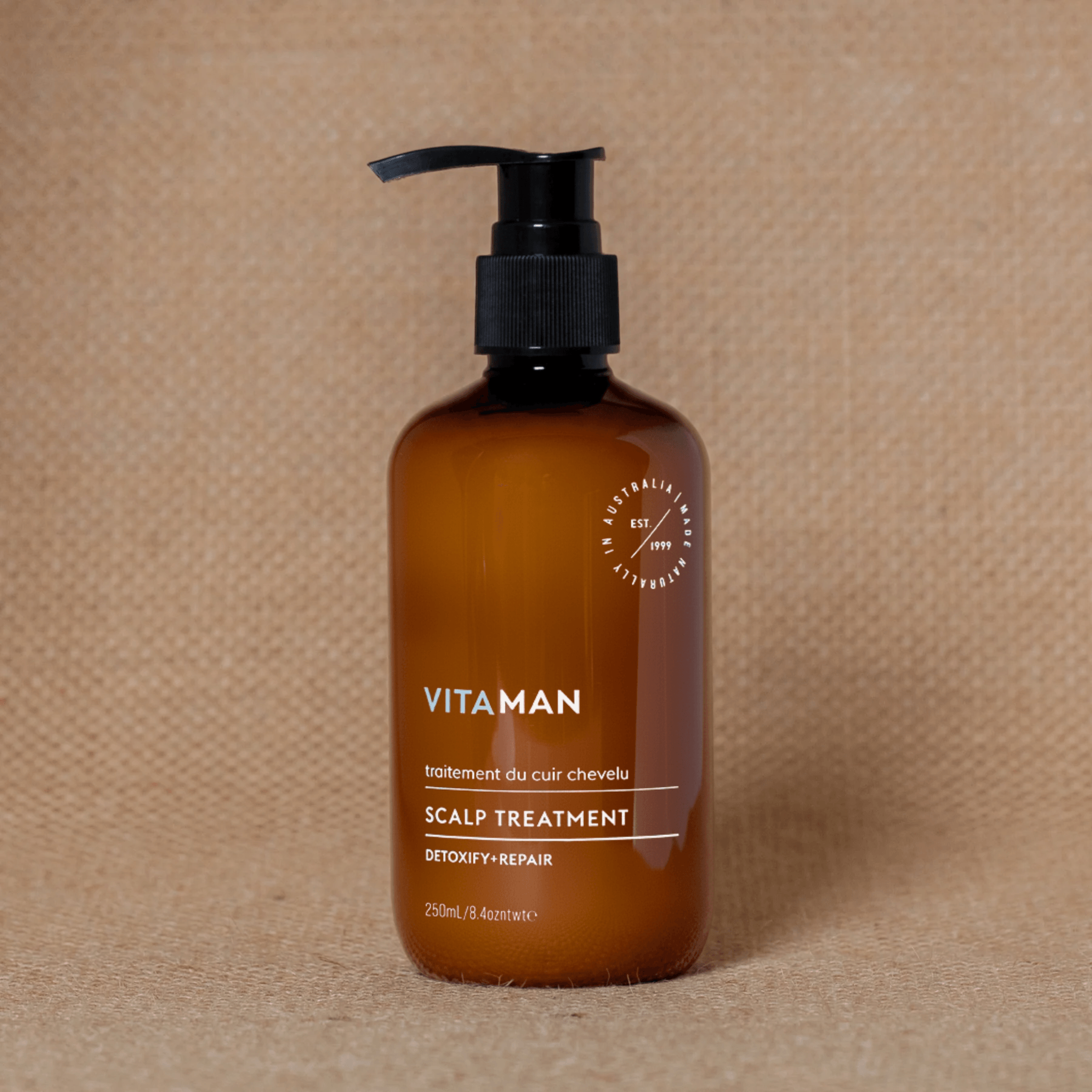 VITAMAN - Natuurlijke Hoofdhuid Behandeling Voor Mannen 250ml - Afbeelding 6